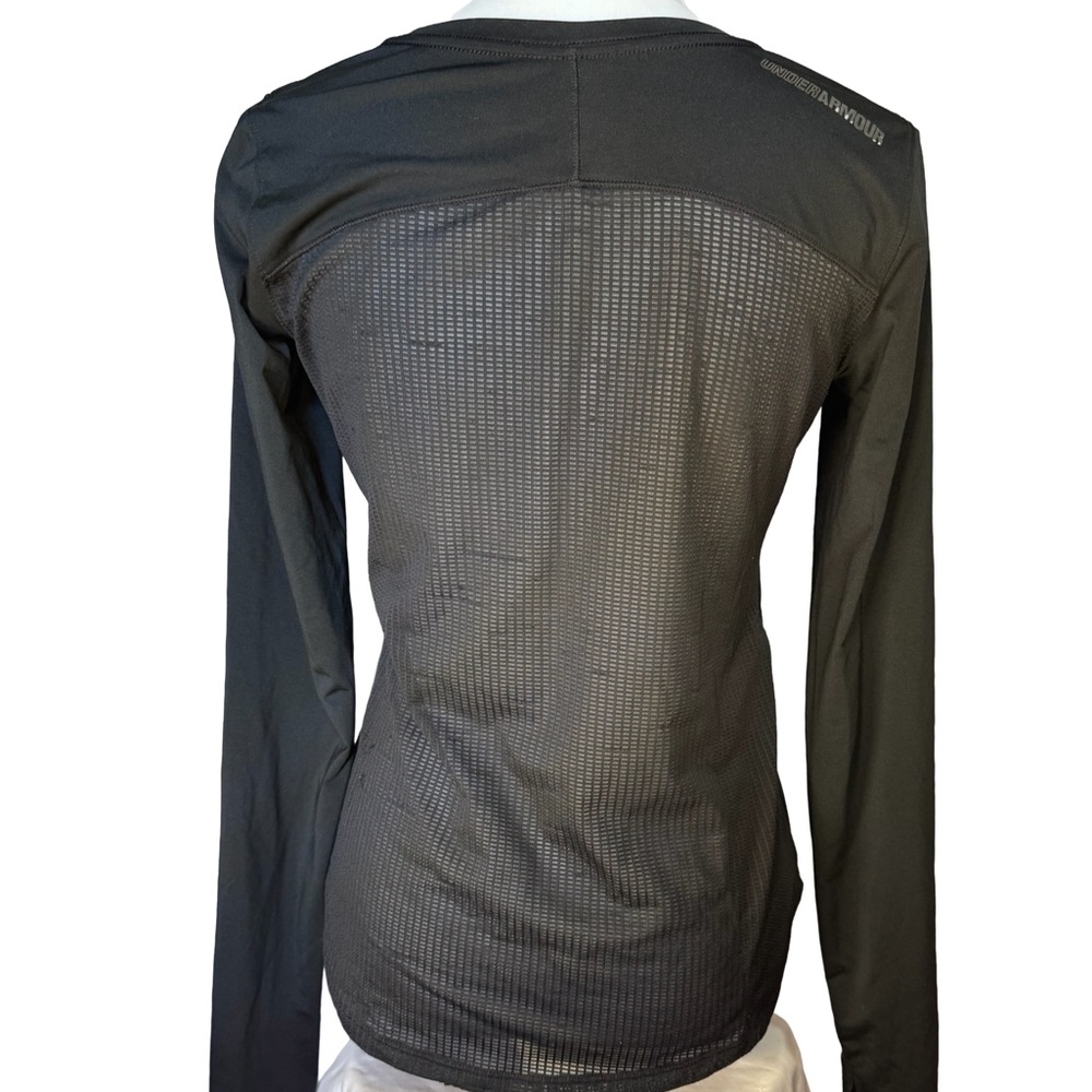 Under Armour Heat Gear Women's Black Long Sleeve Top - Medium - Picture 2 of 8